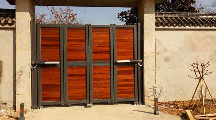 柚木折疊門，溧陽市上興鎮(zhèn)黃家